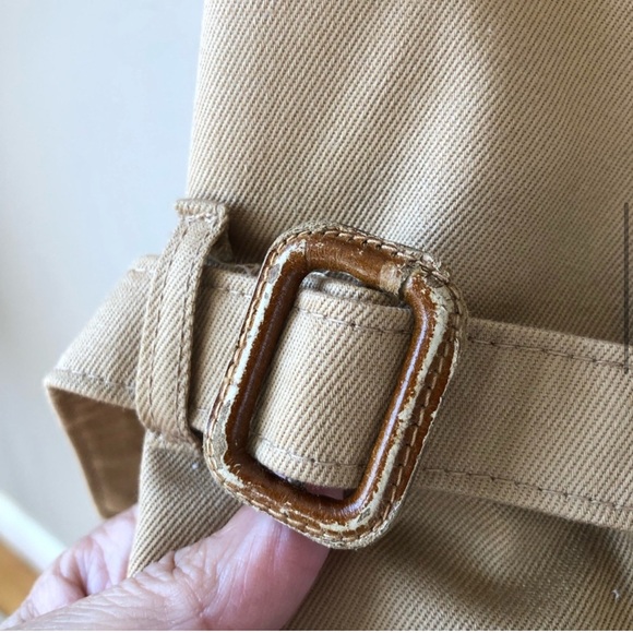 Vintage Christian Dior trench coat with removable wool lining - Picture 8 of 14